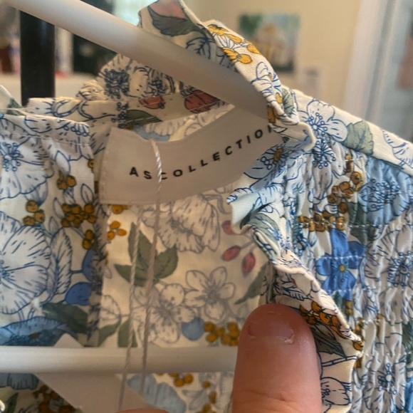 NWT ASCollection Toddler Girls Smocked Dress size 3yr - Picture 7 of 16